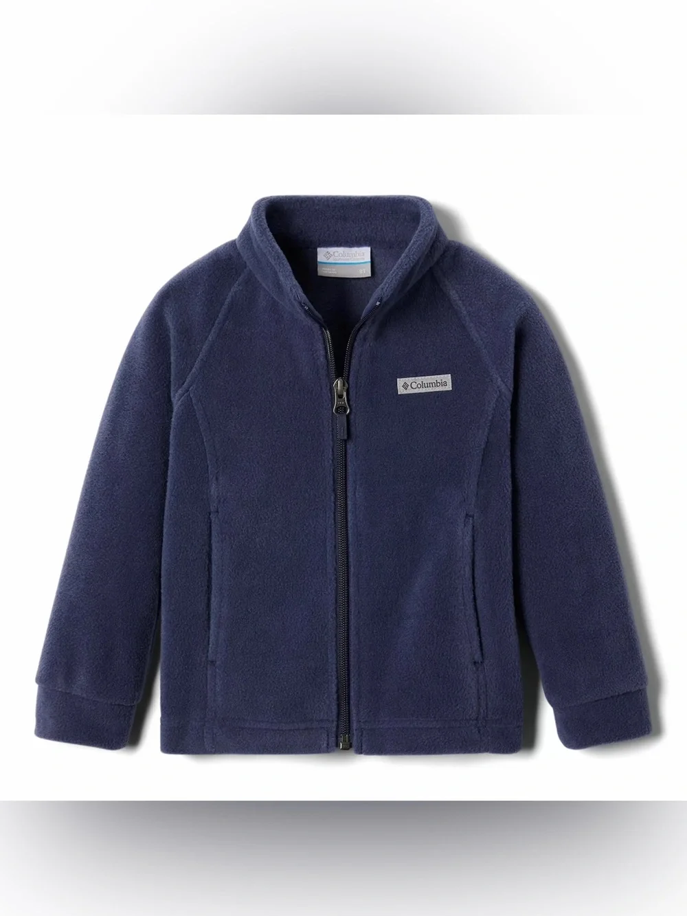Columbia Toddler Girl Benton Springs Full Zip Fleece Jacket 4T Blue